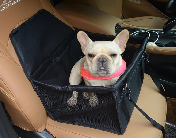 Dog Car Seat Booster with Seat Belt Harness Restraint