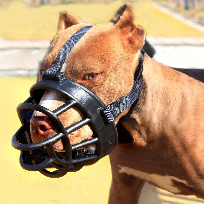 Rubber dog outlet muzzle