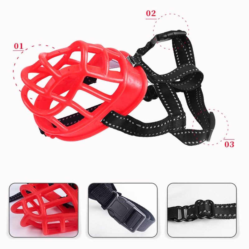 Silicone basket outlet muzzle